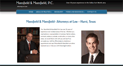 Desktop Screenshot of mansfieldpc.com